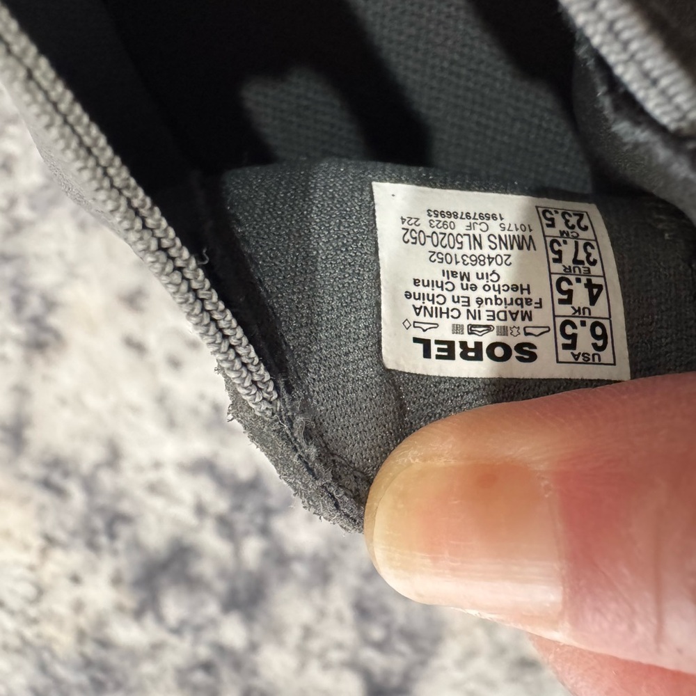 Sorel Women's Gray Chelsea Ankle Booties - Picture 5 of 7